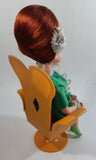 Vintage 1960s Senpo Musical Doll in Chair 12" Tall Toy Collectible