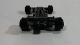 Vintage Soma Super Wheels Formula One Black Die Cast Toy Race Car Vehicle