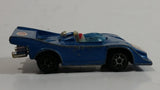 Rare Vintage TinToys Porsche Audi Blue "STP" W.T. 504 Die Cast Toy Race Car Vehicle - Hong Kong