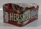 1999 Hershey's Milk Chocolate Kisses Advertising Tin Metal Hinged Container