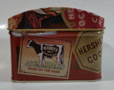 1999 Hershey's Milk Chocolate Kisses Advertising Tin Metal Hinged Container