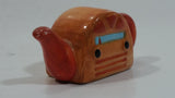 Vintage Red Rose Tea 1920 Radio Shaped Miniature Teapot Ornament