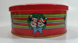 The Walt Disney Company Mickey Mouse Cartoon Character Christmas Themed Round Tin Metal Container