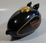 2002 Harley Davidson Motorcycles Gas Tank Pig Hog Shaped Black Piggy Bank Coin Bank