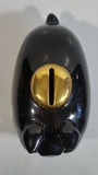 2002 Harley Davidson Motorcycles Gas Tank Pig Hog Shaped Black Piggy Bank Coin Bank