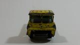 Vintage Unknown Brand Yellow Truck Die Cast Toy Car Vehicle