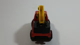 Vintage Tonka Mobile Excavator Truck Orange and Yellow Pressed Steel and Plastic Toy Car Vehicle