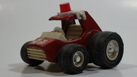 Vintage Buddy L Fire Buggy ATV Dune Buggy Red Pressed Steel and Plastic Toy Car Vehicle