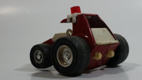 Vintage Buddy L Fire Buggy ATV Dune Buggy Red Pressed Steel and Plastic Toy Car Vehicle