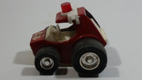 Vintage Buddy L Fire Buggy ATV Dune Buggy Red Pressed Steel and Plastic Toy Car Vehicle