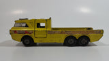 Vintage 1972 Lesney Matchbox Super Kings No. K-7 Racing Car Transporter Firestone Yellow Die Cast Toy Car Vehicle
