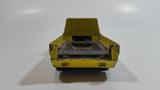 Vintage 1972 Lesney Matchbox Super Kings No. K-7 Racing Car Transporter Firestone Yellow Die Cast Toy Car Vehicle