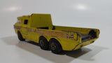 Vintage 1972 Lesney Matchbox Super Kings No. K-7 Racing Car Transporter Firestone Yellow Die Cast Toy Car Vehicle
