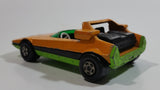 Vintage 1971 Lesney Matchbox Super Kings No. K-31 Bertone Runabout Orange and Green Die Cast Toy Car Vehicle