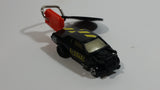 Vintage 1983 Kidco Burnin' Key Cars Demolition Cars Demo 51 Black Die Cast Plastic Toy Car Vehicle