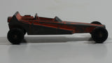 Vintage Tootsie Toys Wedge Dragster Orange Die Cast Toy Car Vehicle Made in U.S.A. (4)