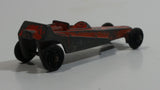 Vintage Tootsie Toys Wedge Dragster Orange Die Cast Toy Car Vehicle Made in U.S.A. (4)