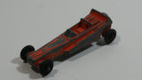 Vintage Tootsie Toys Wedge Dragster Orange Die Cast Toy Car Vehicle Made in U.S.A. (4)