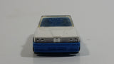 Rare Version 1990 Hot Wheels California Customs BMW 323 M3 White and Blue Die Cast Toy Car Vehicle - BMW Stamped License Plate