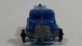 Vintage 1960s Blue Box No. 7177 Bedford Compressor Truck Blue Miniature Plastic Toy Car Vehicle - Hong Kong