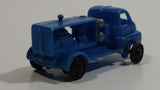 Vintage 1960s Blue Box No. 7177 Bedford Compressor Truck Blue Miniature Plastic Toy Car Vehicle - Hong Kong