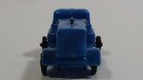 Vintage 1960s Blue Box No. 7177 Bedford Compressor Truck Blue Miniature Plastic Toy Car Vehicle - Hong Kong