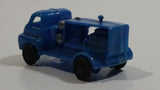 Vintage 1960s Blue Box No. 7177 Bedford Compressor Truck Blue Miniature Plastic Toy Car Vehicle - Hong Kong