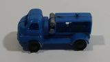 Vintage 1960s Blue Box No. 7177 Bedford Compressor Truck Blue Miniature Plastic Toy Car Vehicle - Hong Kong