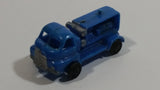 Vintage 1960s Blue Box No. 7177 Bedford Compressor Truck Blue Miniature Plastic Toy Car Vehicle - Hong Kong