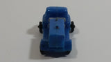Vintage 1960s Blue Box No. 7177 Bedford Compressor Truck Blue Miniature Plastic Toy Car Vehicle - Hong Kong