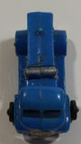 Vintage 1960s Blue Box No. 7177 Bedford Compressor Truck Blue Miniature Plastic Toy Car Vehicle - Hong Kong