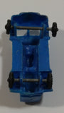 Vintage 1960s Blue Box No. 7177 Bedford Compressor Truck Blue Miniature Plastic Toy Car Vehicle - Hong Kong