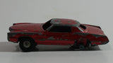 Vintage Marx Cadillac Red Die Cast Toy Car Vehicle Hong Kong