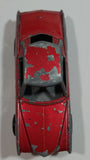 Vintage Marx Cadillac Red Die Cast Toy Car Vehicle Hong Kong