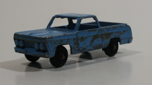 Vintage Tootsie Toys Blue El Camino Truck Die Cast Toy Car Vehicle Made in Chicago U.S.A.
