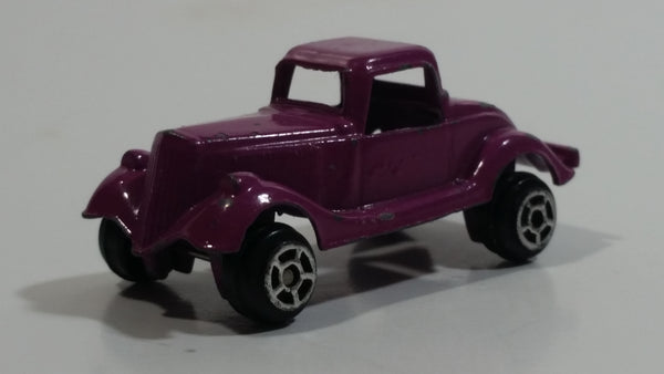 Vintage Tootsie Toys Ford Vicky Purple Die Cast Toy Car Vehicle Made in Chicago U.S.A.