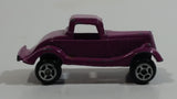 Vintage Tootsie Toys Ford Vicky Purple Die Cast Toy Car Vehicle Made in Chicago U.S.A.