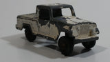 Vintage Tootsie Toys Jeep Pickup Truck White Die Cast Toy Car Vehicle Made in Chicago U.S.A.