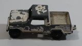 Vintage Tootsie Toys Jeep Pickup Truck White Die Cast Toy Car Vehicle Made in Chicago U.S.A.