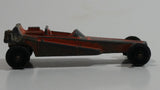 Vintage Tootsie Toys Wedge Dragster Orange Die Cast Toy Car Vehicle Made in U.S.A. (4)