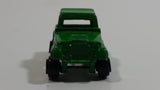 Vintage Tootsie Toys Jeep Pickup Truck Green Die Cast Toy Car Vehicle Made in Chicago U.S.A.