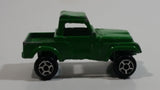 Vintage Tootsie Toys Jeep Pickup Truck Green Die Cast Toy Car Vehicle Made in Chicago U.S.A.