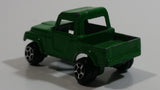 Vintage Tootsie Toys Jeep Pickup Truck Green Die Cast Toy Car Vehicle Made in Chicago U.S.A.