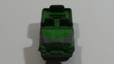Vintage Tootsie Toys Green Military Jeep Die Cast Toy Car Vehicle Made in Chicago U.S.A.