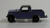 Vintage Tootsie Toys Jeep Pickup Truck Light Purple Die Cast Toy Car Vehicle Made in Chicago U.S.A.