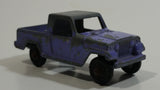 Vintage Tootsie Toys Jeep Pickup Truck Light Purple Die Cast Toy Car Vehicle Made in Chicago U.S.A.