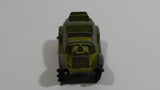Vintage Tootsie Toys Roadster Lime Yellow Die Cast Toy Car Vehicle Made in Chicago U.S.A.