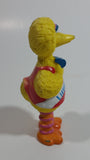 1980s Applause Muppets Sesame Street Big Bird Lifeguard PVC Toy Figure