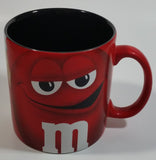 Mars M&M's Chocolate Candy Snack Red Characters Oversized Ceramic Coffee Mug Cup Collectible