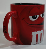 Mars M&M's Chocolate Candy Snack Red Characters Oversized Ceramic Coffee Mug Cup Collectible